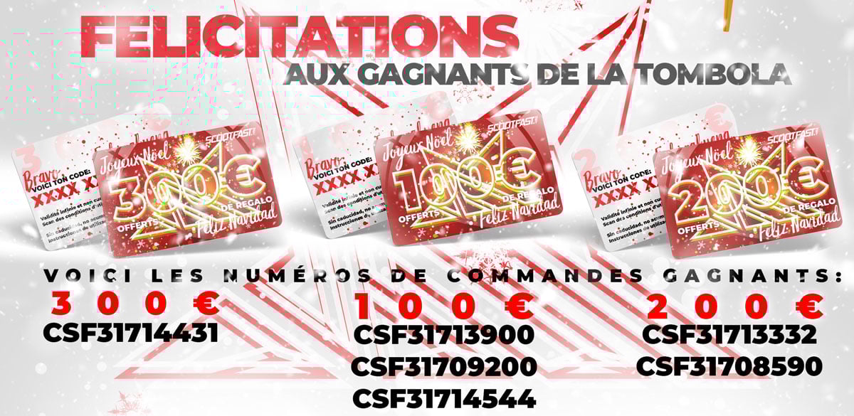 Resultat de gagnants de la tombola de noel