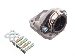 Pipe d'admission diam. 28mm (PWK) coudé pour carter hybride