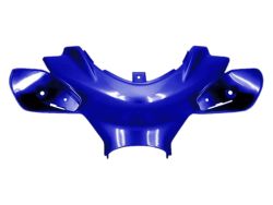 Couvre guidon type origine MBK Nitro bleu métal