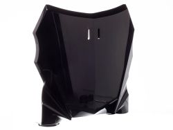Plaque phare cross type Honda CRF noir