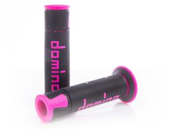 Poignée Domino On Road A450 rose et noir