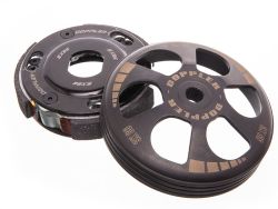 Pack embrayage avec cloche Doppler SX86 MBK Nitro Booster Piaggio et Peugeot