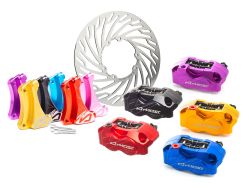 Kit de freno delantero Most Rieju MRT horquilla R16V pinza 4 pistones