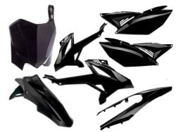 Kit carénage Watts Beta RR 50 noir avec tête de fourche CRF