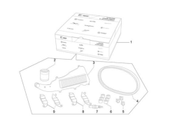 Schéma éclaté du kit entretien et révision origine Piaggio GTS après 2006