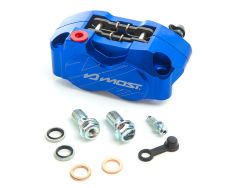 Pinza de freno Most radial 4 pistones Azul