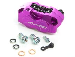 Pinza de freno Most radial 4 pistones Lila