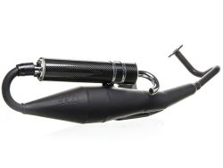 Pot d'échappement Naraku carbone scooter chinois 4T 139QMB