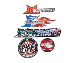 Pack de pegatinas ScootFast (paquete de 4 SF)