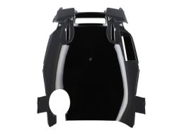 Passage de roue type origine MBK Nitro Yamaha Aerox avant 2014 noir brillant