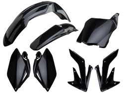 Kit carénage Polisport Honda CRF 250 2008-2009 Noir