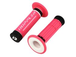 Puños Doppler 3D rosa blanco y negro