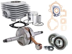 Pack moteur 70cc MBK 51 AV10 (cylindre vilebrequin roulement)