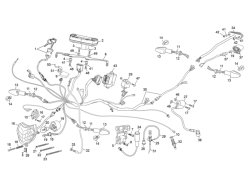 Schéma éclaté faisceau électrique origine Sherco 50