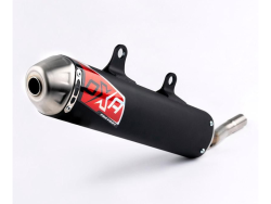 Silencieux d'échappement Oxa Factory Black Edition Yamaha YZ 2002 à 2024 Fantic XX 2021 à 2024