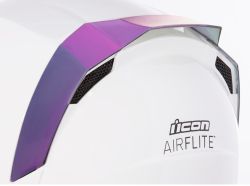 Spoiler de casque Icon Airflite iridium violet