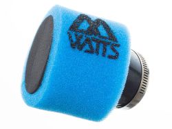 Filtre à air Watts court mousse bleu 35mm