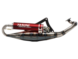 Pot d'échappement Yasuni R Peugeot Ludix Rouge