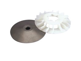 Joue Fixe (flasque) De Poulie Ventilée Polini 244.010 - Pour MBK Booster NG Rocket 50, Neuve