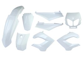 Kit Carénage Tunr Derbi Senda Xrace / Xtreme Blanc