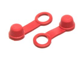 EMSea Lot De 4 Vis De Purge Pour étrier De Frein De Moto M7 X 1 Mm Avec Capuchon - Foto 3