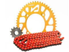 Kit chaîne Most Alu CNC 420 Beta RR 50 (couleur et dents au choix)