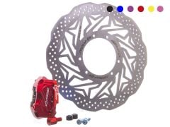 Kit frein avant Most 320mm Rieju MRT Pro et Derbi DRD Pro