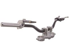 Pack guidon gris moto 50cc (guidon, pontet, tirage rapide, levier d'embrayage)