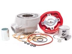 Kit cylindre 80cc Voca Bestia Minarelli AM6 culasse rouge