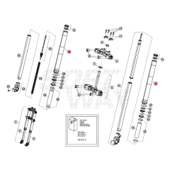 Fourreau de fourche origine Beta RR 50 2T après 2021