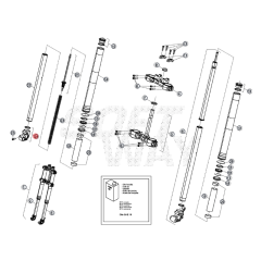 Pied de fourche origine Beta RR 50 2T après 2021