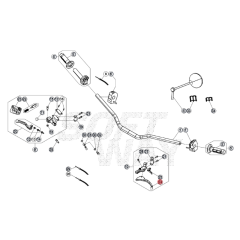 Levier d'embrayage origine Beta RR 50 2T après 2021