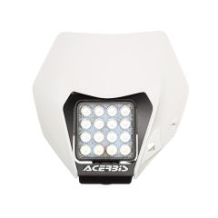 Plaque phare LED Acerbis VCL Blanc