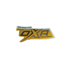 Autocollant pour silencieux OXA Factory Hard Enduro Edition jaune