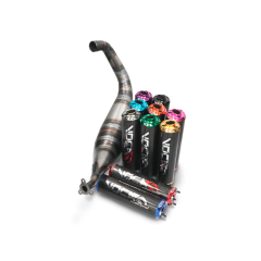 Pot d'échappement Voca Racing BigBore 80cc 90cc Derbi Euro 2 Euro 3 Euro 4