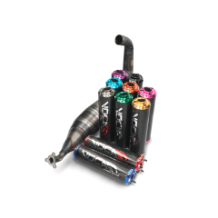 Pot d'échappement Voca Racing BigBore 80cc 90cc Minarelli AM6