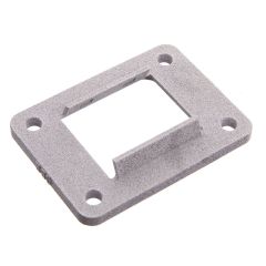 Platine d'adaptation clapet VForce sur carter Malossi Peugeot 103