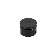 Bouchon pipe d'admission CNC noir Doppler PWK 19 à 28mm