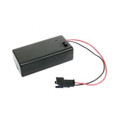 Portapilas KOSO para pila de 9 V (compatible con el marcador KOSO)