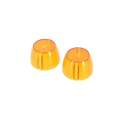 Cabochon de clignotant type origine Motobécane Motoconfort orange