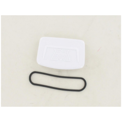 Cache compteur type origine MBK Motobecane blanc