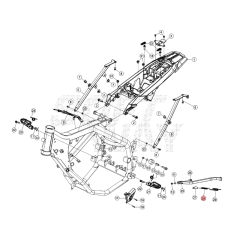 Ressort de béquille interne origine Beta RR 50