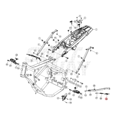 Ressort de béquille externe origine Beta RR 50