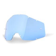 Écran de masque 100% anti-buée Transparent Bleu