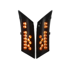 Clignotant arrière dirigé DMP Piaggio Zip SP 2000 fumé extra foncé