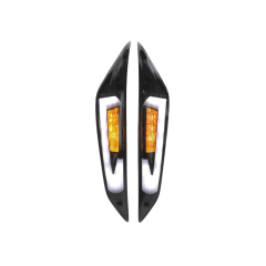 Clignotant avant dirigé Led Power1 Piaggio Zip 2000 Evo-4 fumé