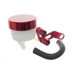 Bocal de maître cylindre de frein plastique rouge