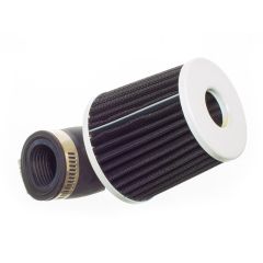 Filtre à air Replay type KN diam. 35mm - 28mm orientable blanc et noir