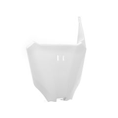 Plaque phare cross type Honda CRF v3 blanc