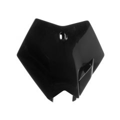 Plaque phare cross type KTM noir